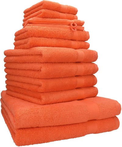 Unyqoos® Complete Luxe Handdoekenset voor Badkamercomfort - 12 Stuks in Tijdloos Design