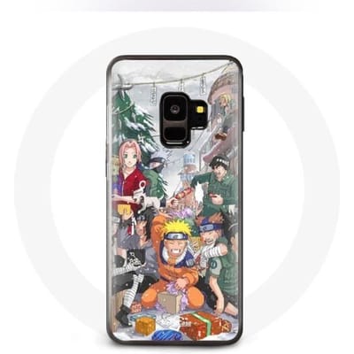 Coque pour Samsung Galaxy S9 Naruto Christmas Day Anime Manga