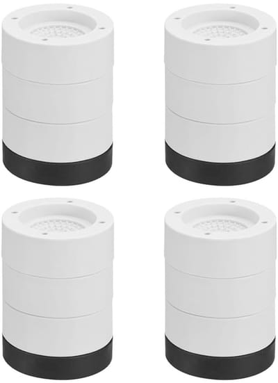 Dailygoods - 4 Stuks Verstelbare Meubelverhogers voor Diverse Toepassingen