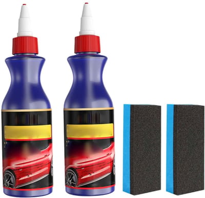 Dailygoods- Krasverwijderaar voor Auto - Diepe Krassen - 2 Stuks - UV-Bescherming - Geschikt voor Alle Lakken - Glad, Als Nieuw Oppervlak - Autolakhersteller