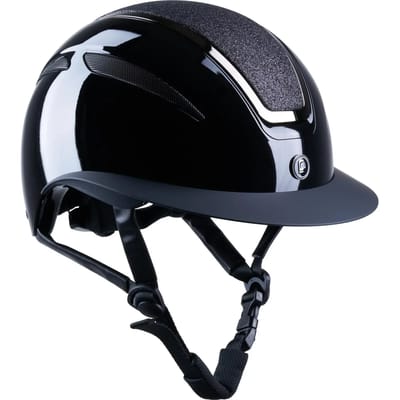 Paardrijhelm glinsterende bovenkant Equipage EQ Guardian