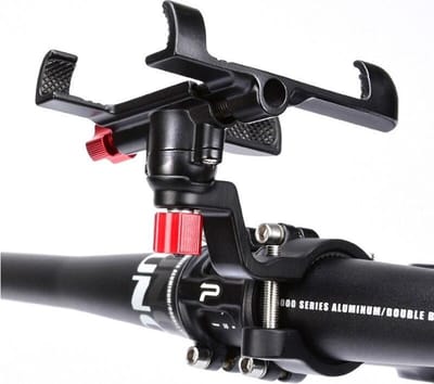 Telefoon/GSM houder voor fiets , E-step, montainbike | kleur ZWART