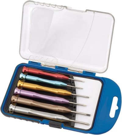 6-delige precisie schroevendraaierset voor sieraden en elektronica