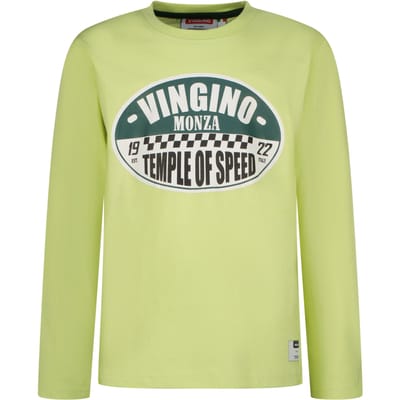 Vingino Boys Jacing T-shirt Key Lime Taglia: 10 | T-shirt Outlet | kids | Verde