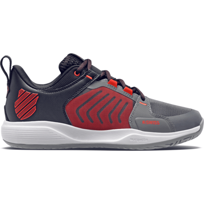 K-SWISS Tennisschoenen Ultrashot Team Steel Gray/jet Black/spicy Orange Mens 44