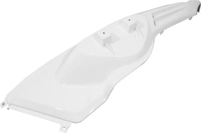 Coque arrière gauche P2R pour Scooter MBK 50 Stunt YJ-78116 E / blanc brillant Neuf
