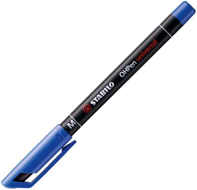 STABILO OHPen permanente marker 1 stuk(s) blauw M