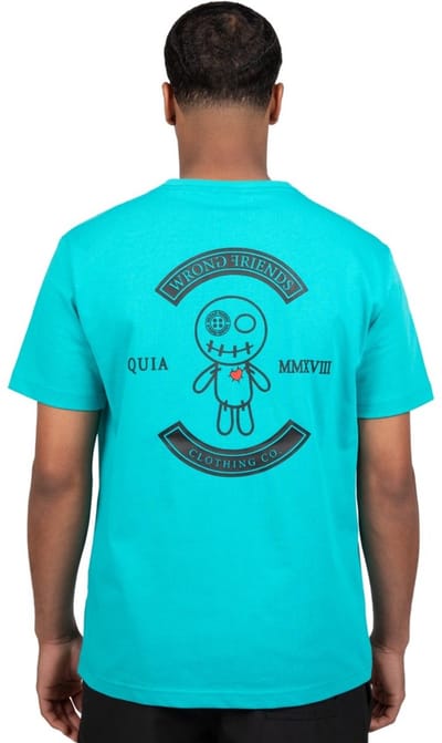 VERONA T-SHIRT - TURQUOISE XS