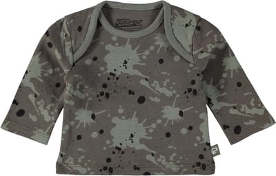 4President newborn baby jongens shirt Amund Splatter