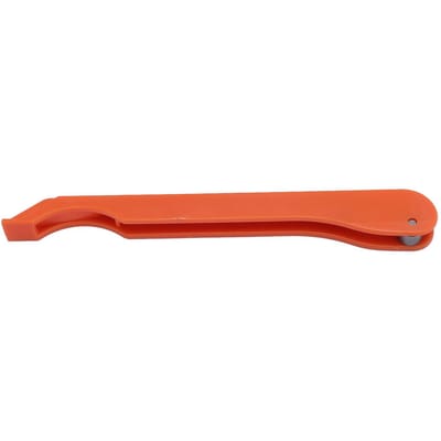 Gebrandschilderd Glas Hand Foiler Gereedschap Koper Foilen Project Maken met Ergonomisch Handvat Oranje oranje