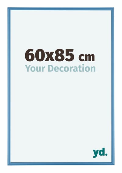Your Decoration - Puzzellijst 60x85 cm - Staal Blauw - Puzzellijst 1500-2000 stukjes - Aluminium Fotolijst - Kent