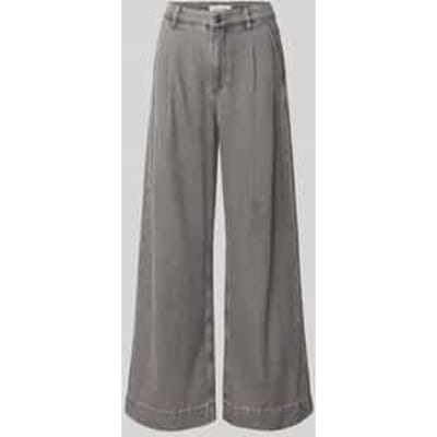 Wide fit Jeans met plooien