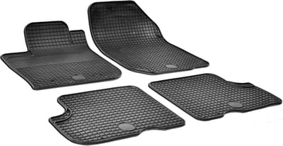 Walser DirtGuard rubberen voetmatten geschikt voor Dacia Duster (HS) 2010-2018 - Duster II (HM) 2017-2024 - Logan 2004-2012 - Logan MCV 2007-2020 - Sandero 2008-2012