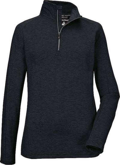 KILLTEC Ksw 97 dames pully zwart/blauw - maat 38