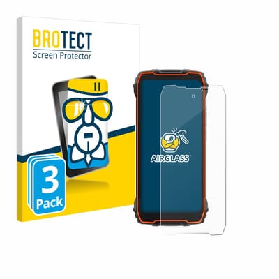 Screenprotector 3 Stuks voor Blackview Oscal Pilot 1 Beschermglas transparant