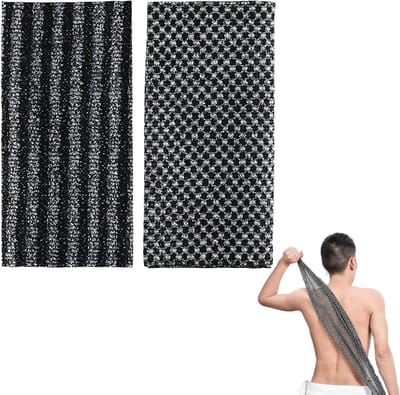 Cosensi - Exfoliërende Wasdoekjes Set - Scrub Handdoek voor Lichaam - Bad Scrubbervel - Diepe Reiniging - 2 Stuks