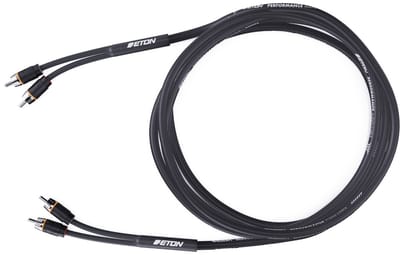Eton RCA2P-55 – 2-kanaals RCA-kabel 5,5m met OFC koper en meervoudige afscherming