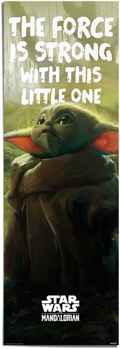 Poster Star Wars - Grogu - 158 x 53 - Papier - REINDERS