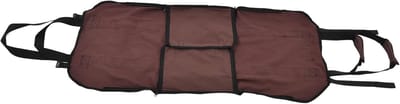 Brandhout Tas - Draagbaar Opbergrek - Haardhout Vervoer - Sterk Oxford Doek - 47x40x31 cm - Bruin