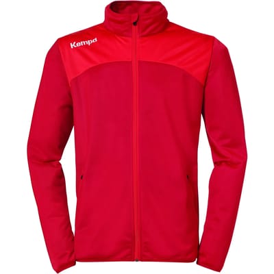 Kempa Emotion 2.0 Polyesterjack Kind Chili Rood-Rood Maat 128