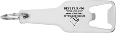 Akyol - best friends flesopener - Vriendschap - jouw beste vriend/ vriendin - leuk cadeau voor je vriend om te geven - verjaardag vriend - 105 x 25mm