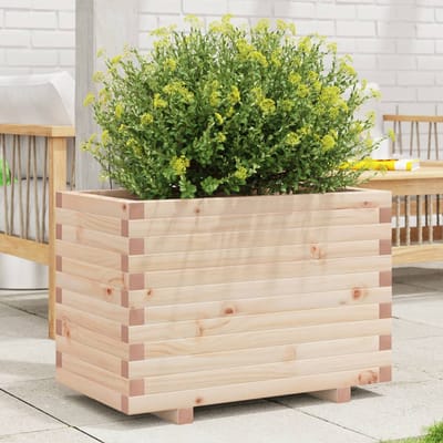 vidaXL - Plantenbak - 70x40x49,5 - cm - massief - grenenhout