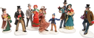 Kerstdorp Figuren Winkelen