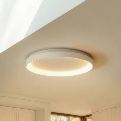 Arcchio LED plafondlamp Vivy, Ø 58 cm, wit, metaal