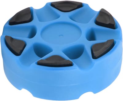 Hockeypuck - Sportbal - Rolhockey Training - Soepel Glijdend Ontwerp - Standaard Maat - Donkerblauw