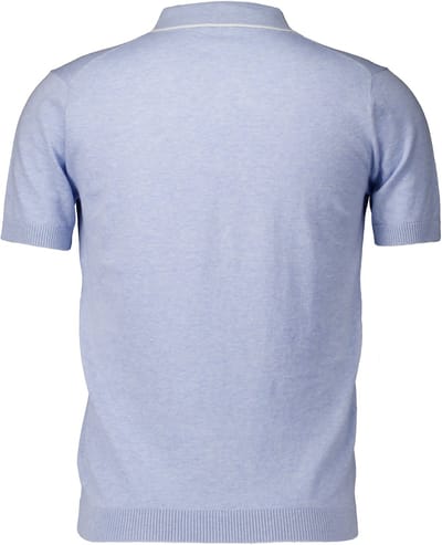 Gentiluomo poloshirt korte mouw lichtblauw