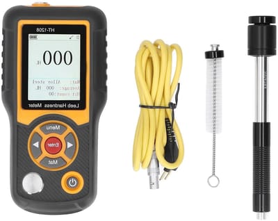 Professionele Hardheidstester voor Metaal, Meetbereik 170 tot 960 HL, 40 Gegevenssets, Geschikt voor Petrochemische en Machinebouw toepassingen