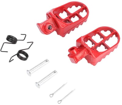 Dailygoods- Voetpennen Aluminiumlegering - Voetsteun - Motorfiets - Cross - Dirtbike - Modieus Ontwerp - Lange Levensduur - Voetensteunen