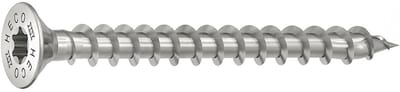 Heco Topix-Plus - RVS A2 Schroeven - Torx platverzonken kop - 3 x30mm - Voldraad (200 stuks)