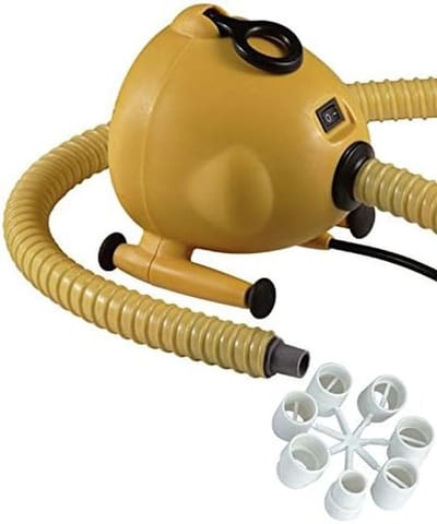 Elektrische Luchtpomp - Luchtpomp 230V - Kajak Opblazen - Krachtige Motor - 600 W - Zwart