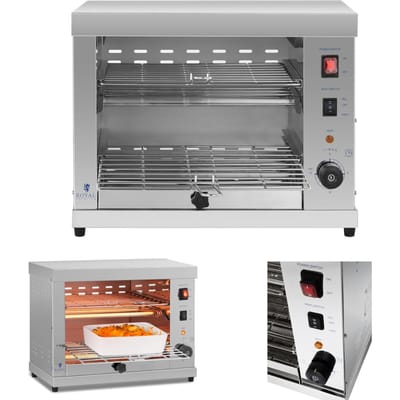Royal Catering Salamander Grill - 2 niveaus - 3250W 10010078