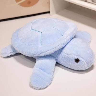 Kleurrijke Kleine Schildpad Schattig Cartoon Simpel Pluche Speelgoed Pop Zacht Ornament Cadeau 25cm