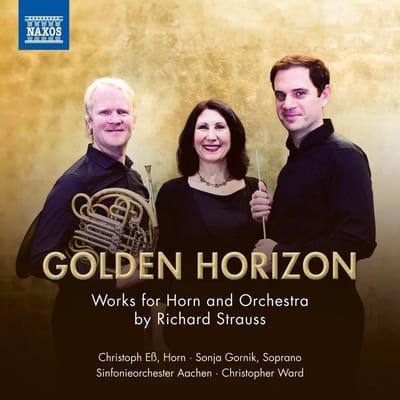 Christoph Ess, Sonja Gornik, Sinfonieorchester Aachen, Christopher Ward - Golden Horizon: Works For Horn And Orchestra by Richard Strauss (CD)