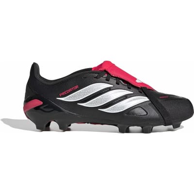 Adidas Performance Predator League Fold-Over Tongue Firm Ground Voetbalschoenen Kids - Kinderen - Zwart