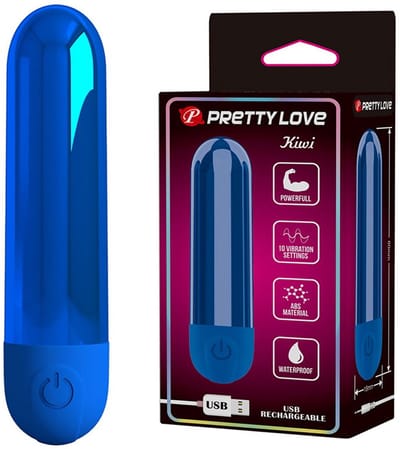 Pretty Love - Kiwi - Bullet Vibrator - Blauw
