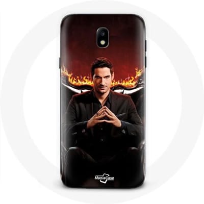 Samsung Galaxy J3 2017 hoesje Lucifer Morningstar Series Seizoen 3