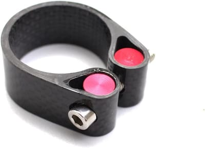 Fiets zadelklem - Zadelpen clip - Zadelhoogte aanpassen - Snelverstelling zonder gereedschap - 272 mm - Zwart