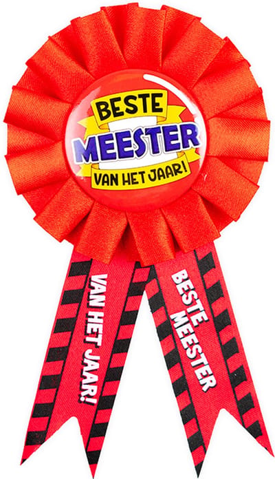 Paperdreams - Button - Beste Meester van het Jaar!