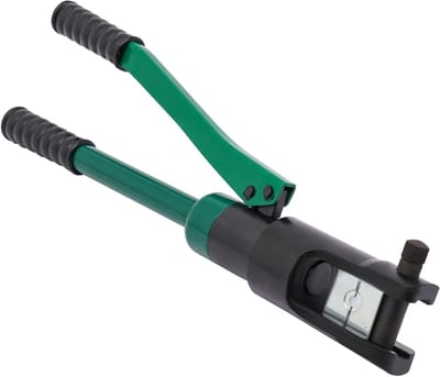 Hydraulische Krimptang - Kabeltang - Kabelverbindingen Maken - 120KN Kracht - 16-300mm² - Groen
