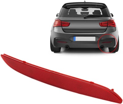 ZEYNOMAX- Bumperreflector Rechtsachter - Compatibel met F21/F20 1-serie (2015-2016) - Reflector Achterbumper - Veiligheidsverlichting - OE-nummer 63147363788 - Achterlicht