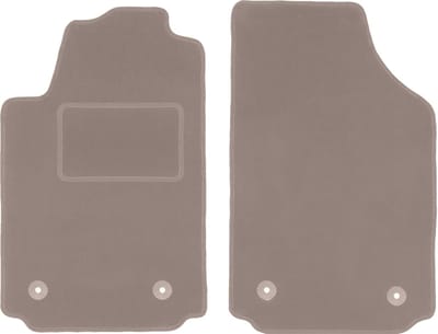 Beige voormatten voor: Audi A2 hatchback (2000-2005)