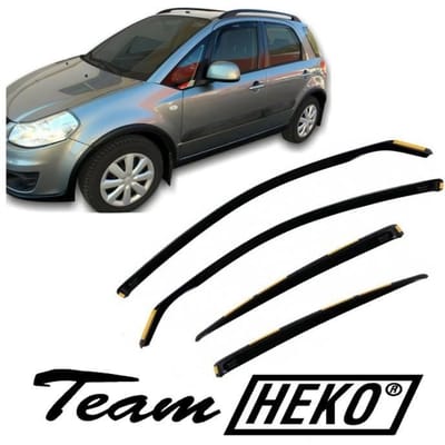 J&J AUTOMOTIVE | Heko Deflecteurs d'air Déflecteurs de Vent Pour Fiat SX4 2006-2012 5P. Berlina