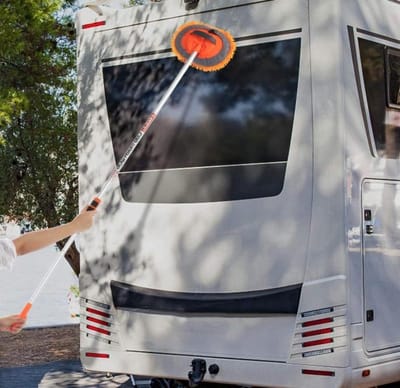 Wasborstel Op Lange Steel Set Bestellwagen Boot Camper Caravan Jeep Vrachtwagen Zacht