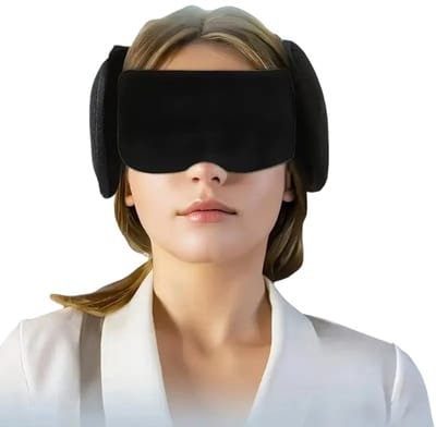 Multifunctioneel alles-in-één slaapmasker - Verduisterend, voorgevormd en comfortabel