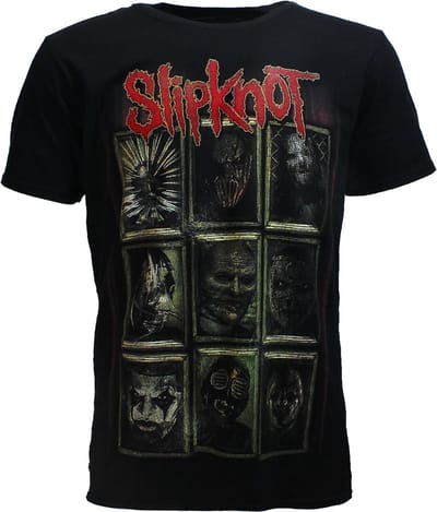 Slipknot New Masks Official Band T-Shirt - Officiële Merchandise - XXL