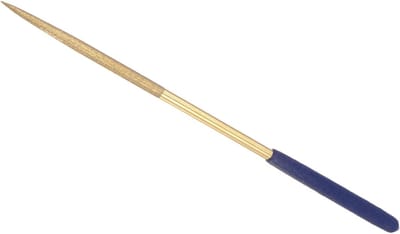 Diamant Gecoate Vijl - Metaalbewerking Tool - Precisie Vormgeving - Titanium Coating - 5mm Schacht 180mm
